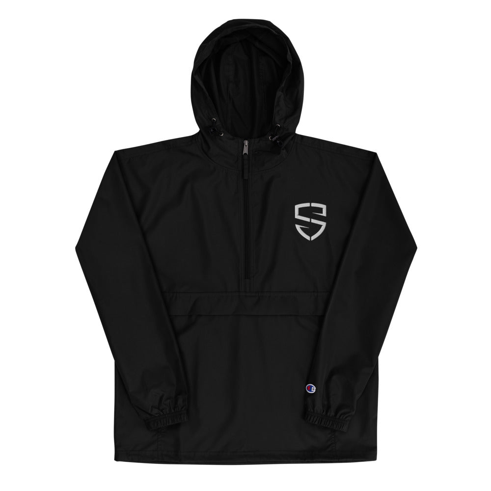 SWAYE DEFENSE EMBROIDERED CHAMPION JACKET