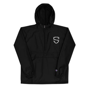 SWAYE DEFENSE EMBROIDERED CHAMPION JACKET