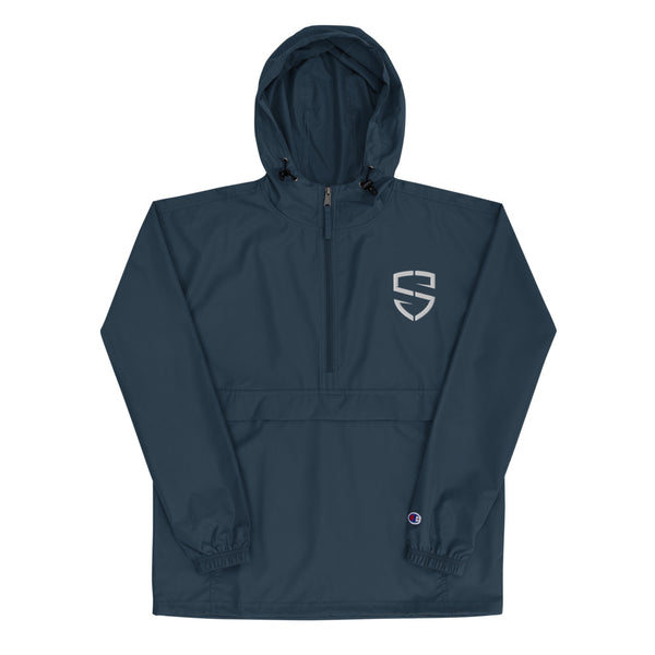 SWAYE DEFENSE EMBROIDERED CHAMPION JACKET